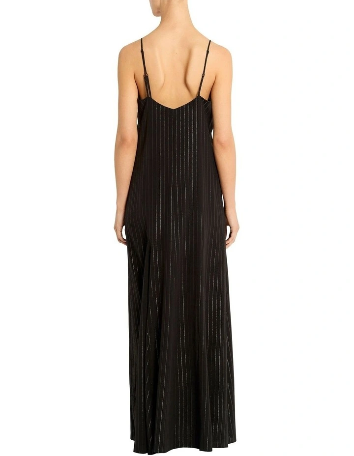 Hour of The Wolf Dress in Black/ Silver