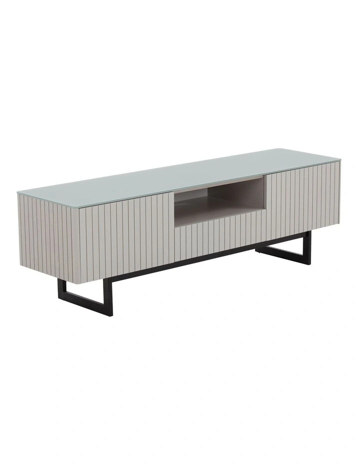 Akari Entertainment TV Unit 160cm in Light Grey