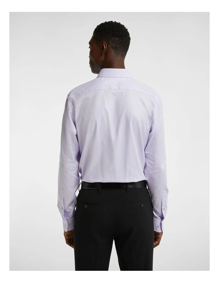 Avalon Textured Dress Shirt in Lilac