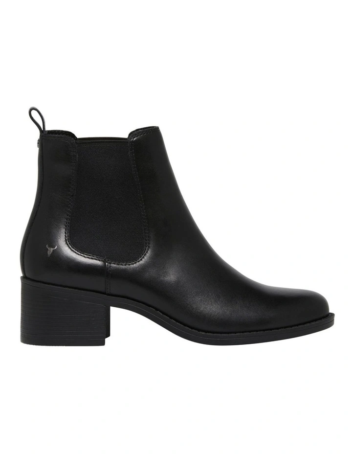 Beyond Black Leather Boot