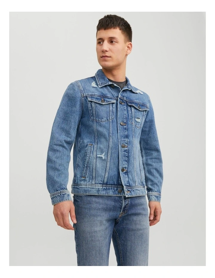 Jean Jacket Mf 611 in Blue Denim