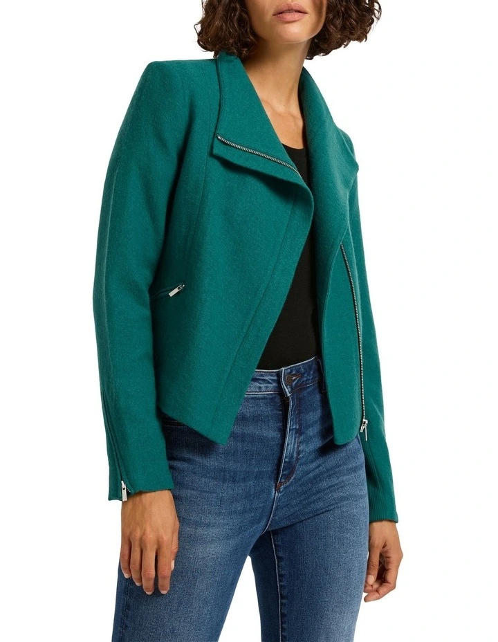 Lani Felted Wool Jacket in Mountain