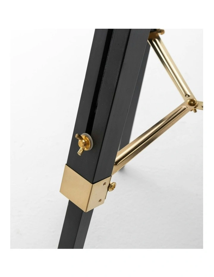 Premium Tripod Spotlight Lamp in Matte Black