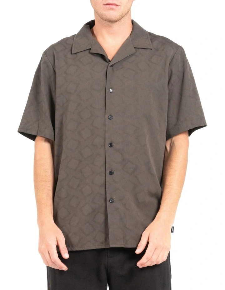 Lurker Bowling Shirt in Grey