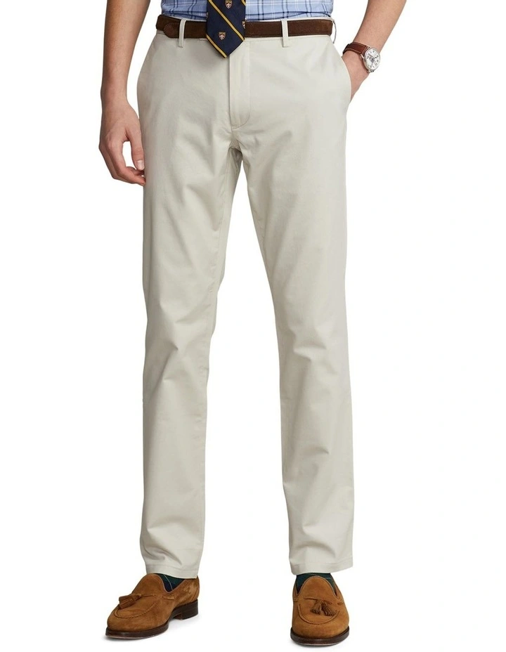 Stretch Slim Fit Chino Pant in Grey