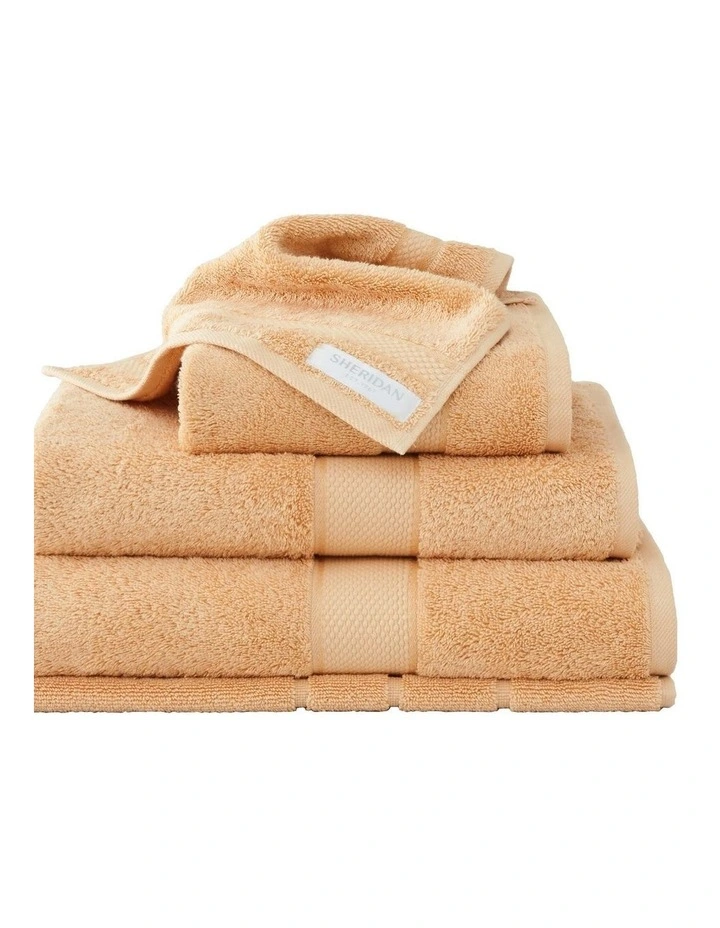 Luxury Egyptian Towel Collection in Rockmelon