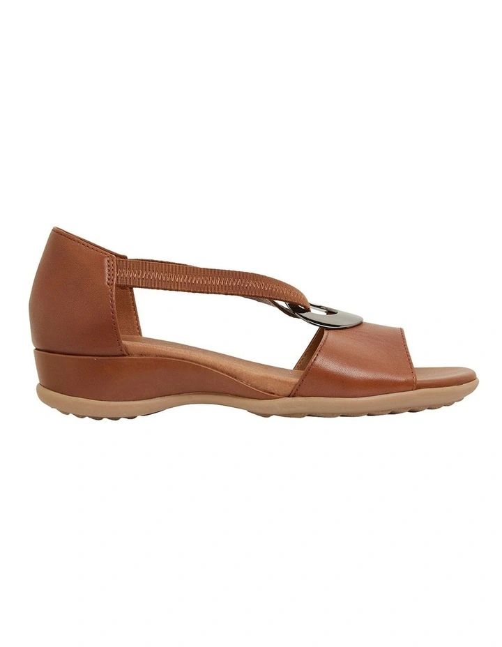 Caroline Mid Brown Glove Sandals