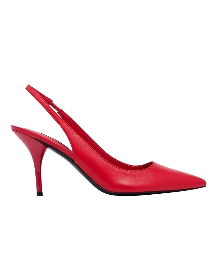 Toress Slingback Pump in Red