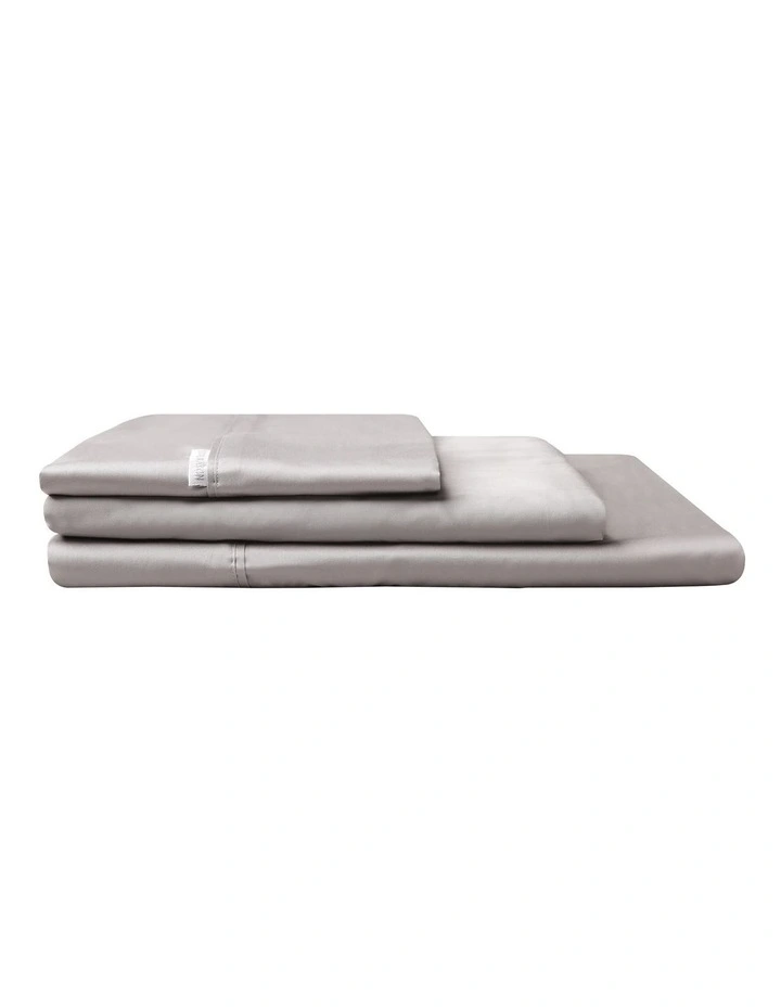 400TC Mega 50cm drop Sheet Set in Pewter