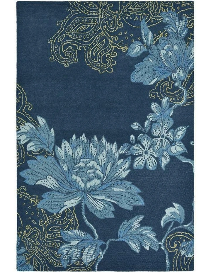 Wedgwood Fabled Floral Navy 37508 Rug