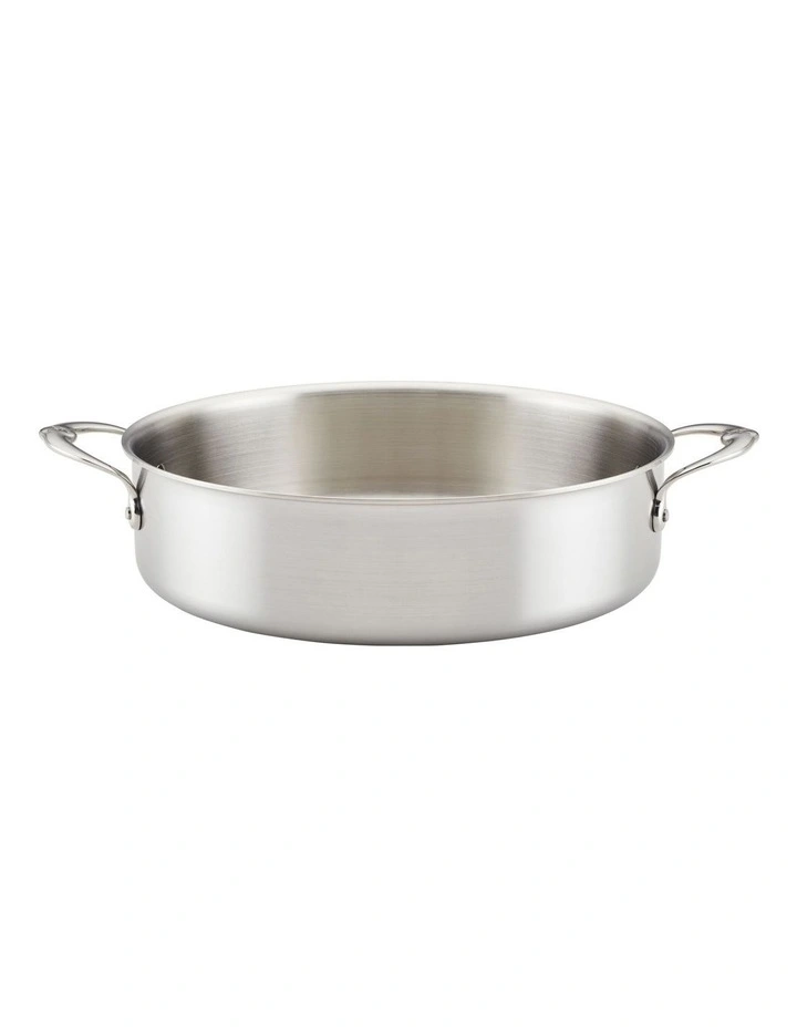 Insignia Stainless Steel Sauteuse 30cm/5.7L in Silver