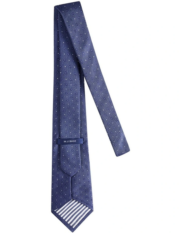 Bates Tie in Blue Navy