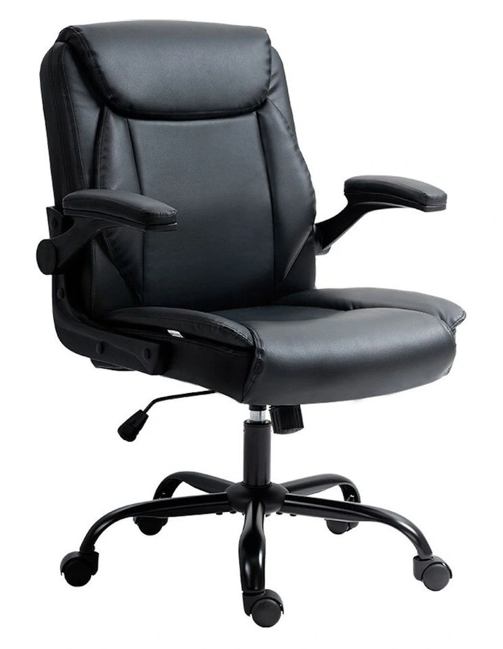 Leather Office Chair in Black