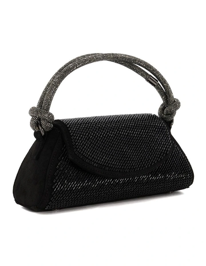 Byrnleys Beaded Bag in Black
