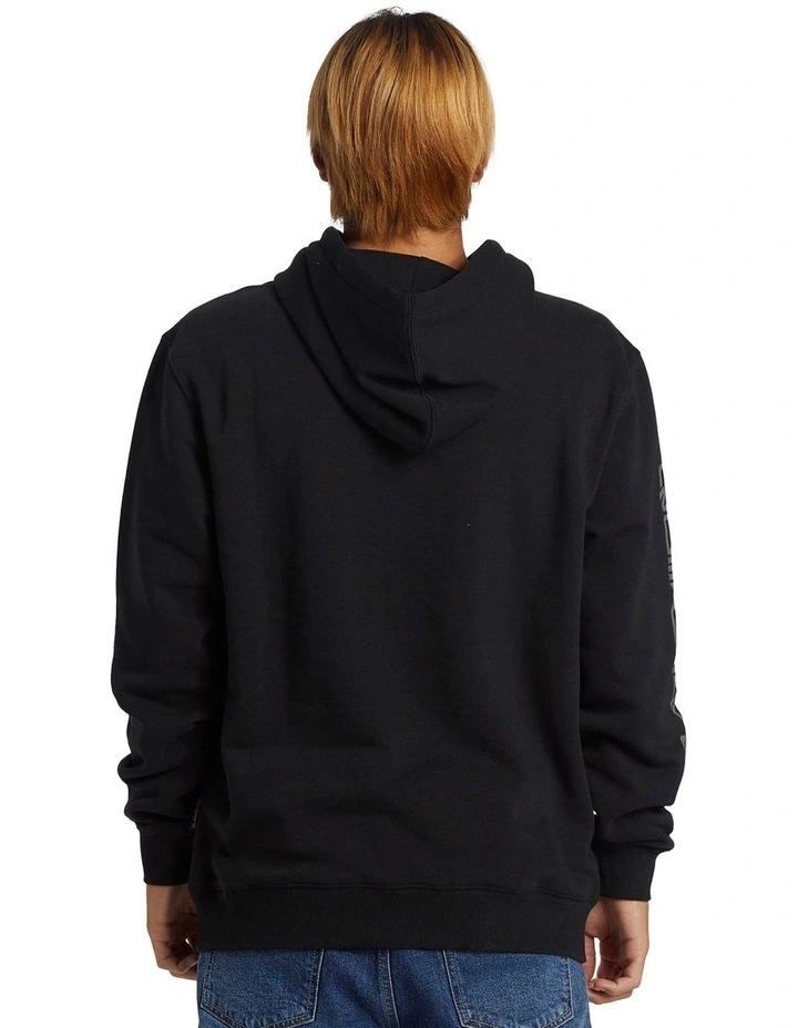 Omni Logo Fleece Hoodie in Black