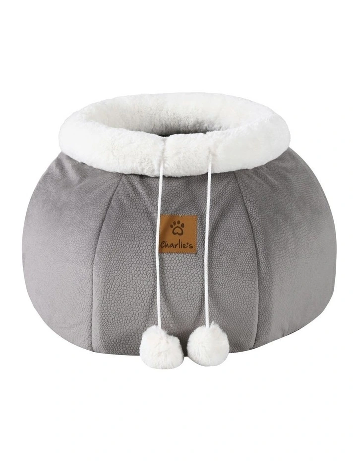 Honeypot Cat Cave in Grey