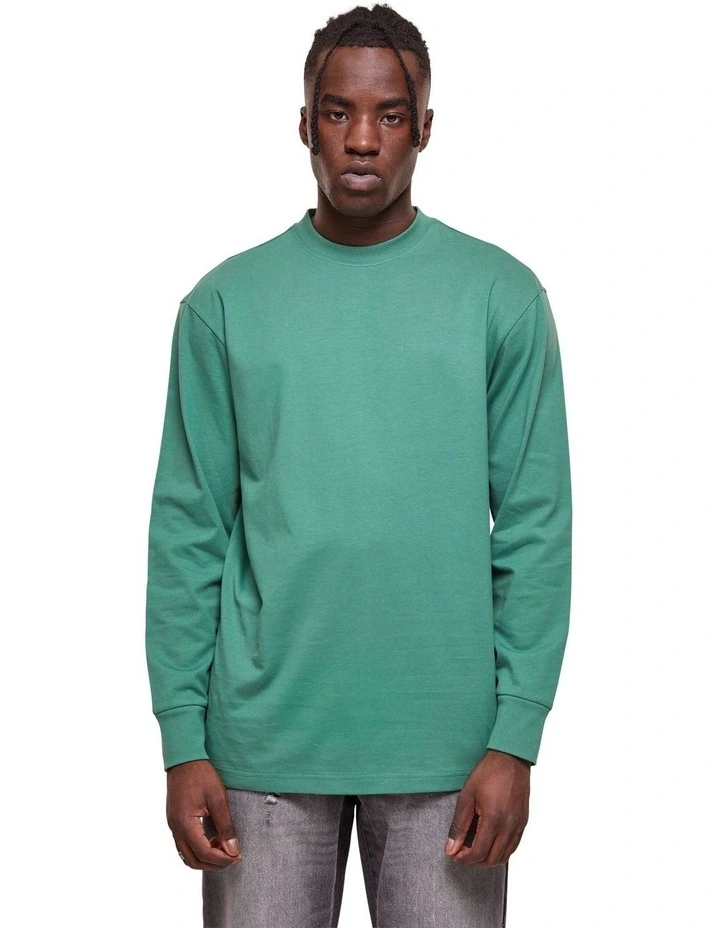 Long Sleeve Tall Tee in Leaf