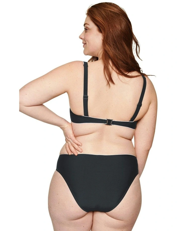 Underwire Bikini 2 Pieces in Black/White