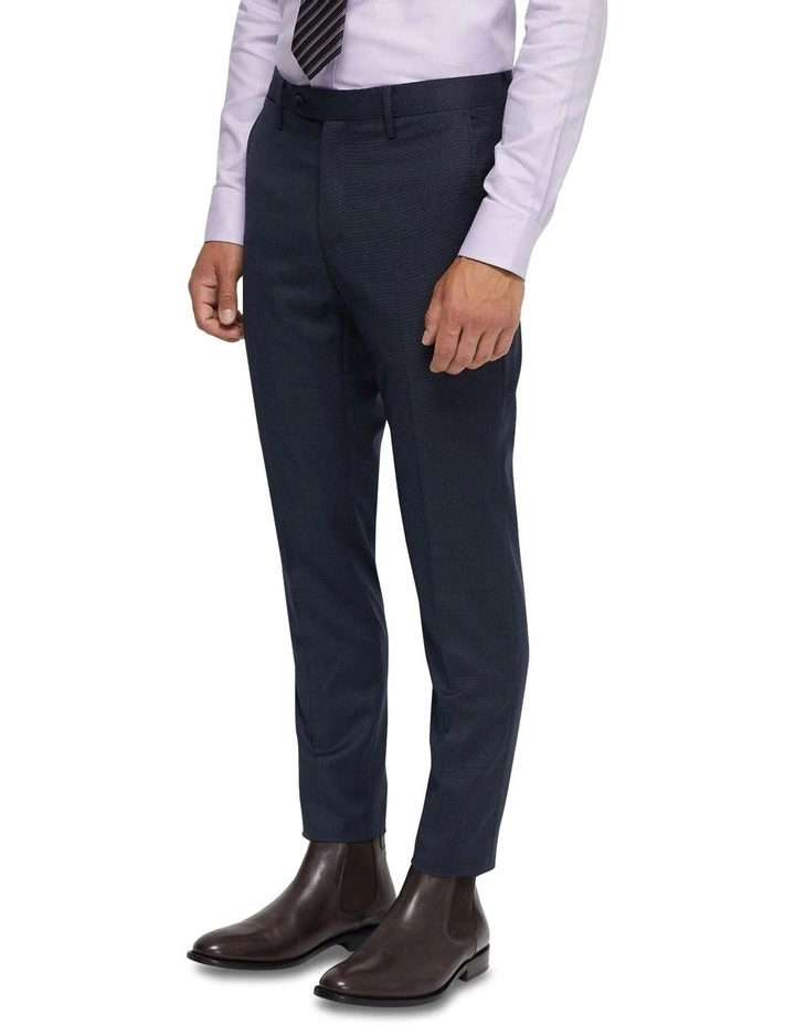 Byron Luxury Suit Trousers in Navy