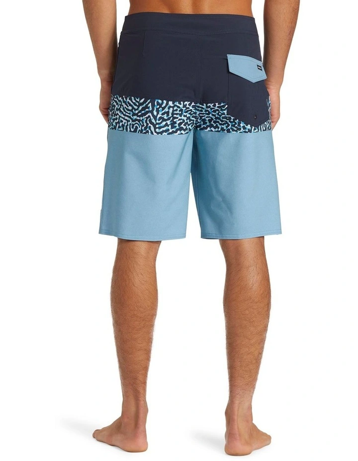 Surf Silk Panel 20" Boardshorts in Dark Navy