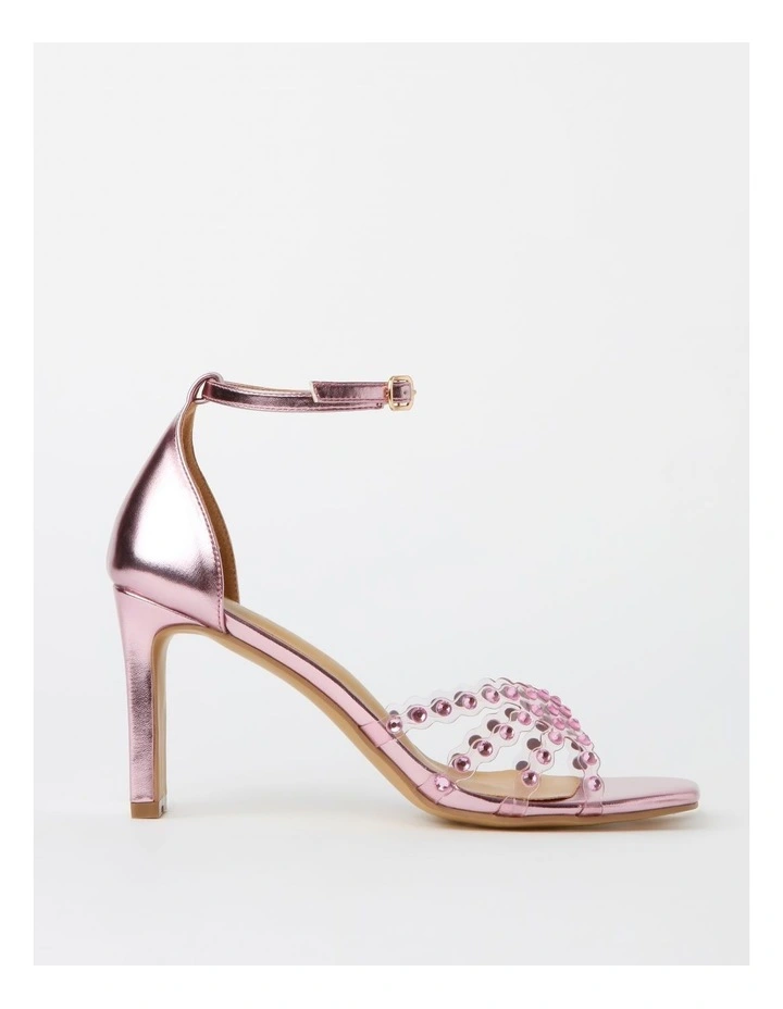 Jessie Sandal in Pink Metallic