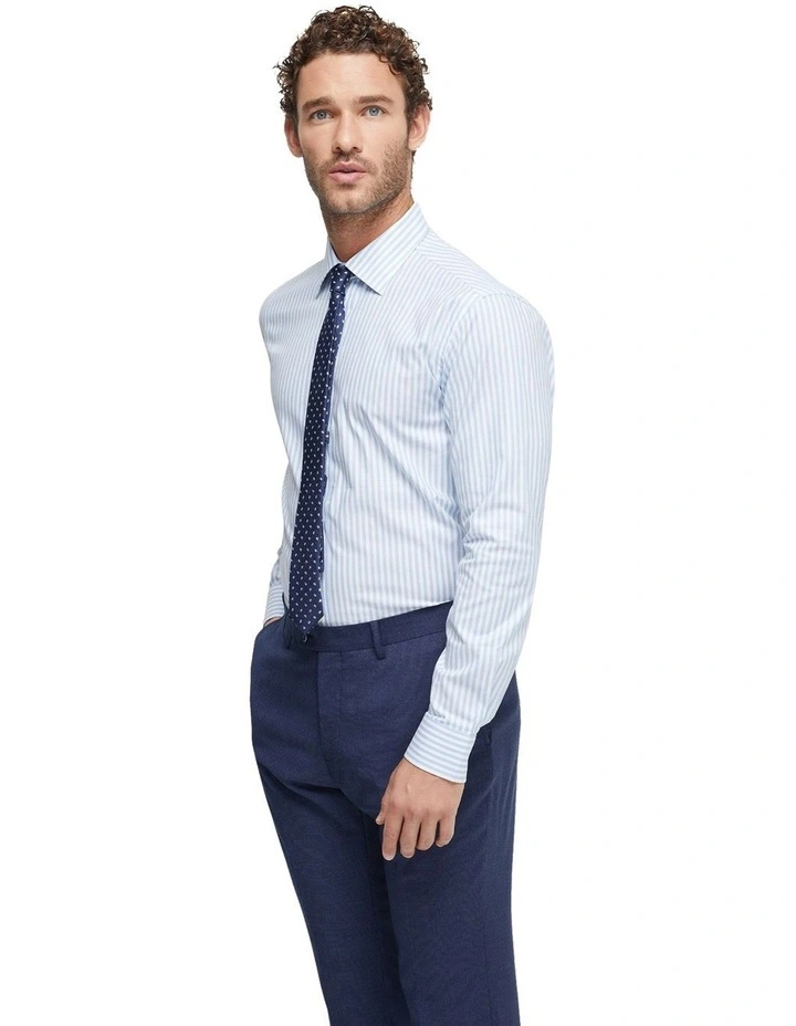 Islington Striped Shirt in Blue