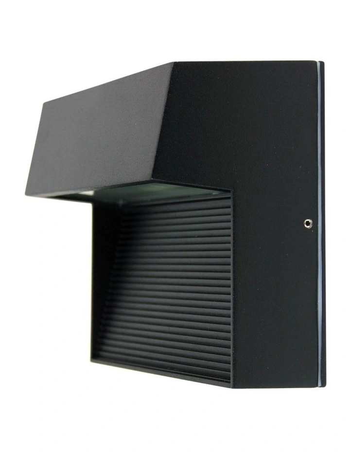 Vargo Led Square Exterior Light Black