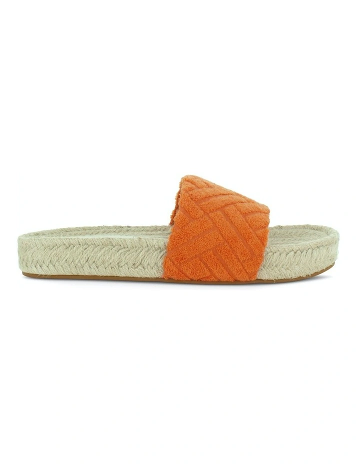 Isobel IV Flat Sandals in Orange