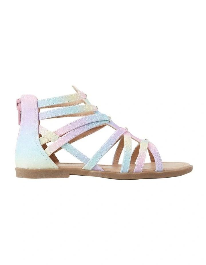 Agatha Rainbow Sandals in Assorted