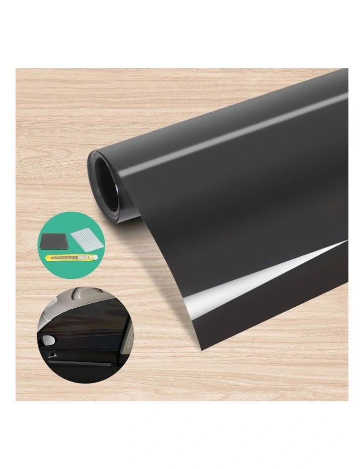 Window Tint Film Roll Home House Tinting Tools 76cm X 7m 5% VLT in Black