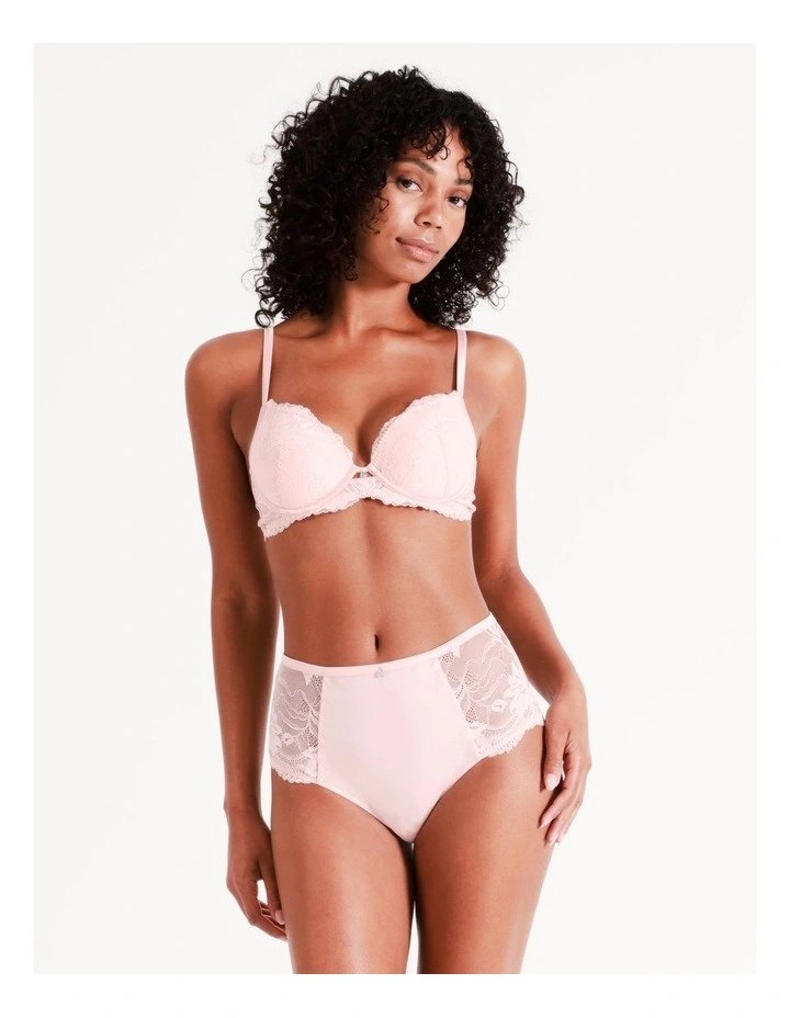 Harlow Luxe Full Brief in Pink