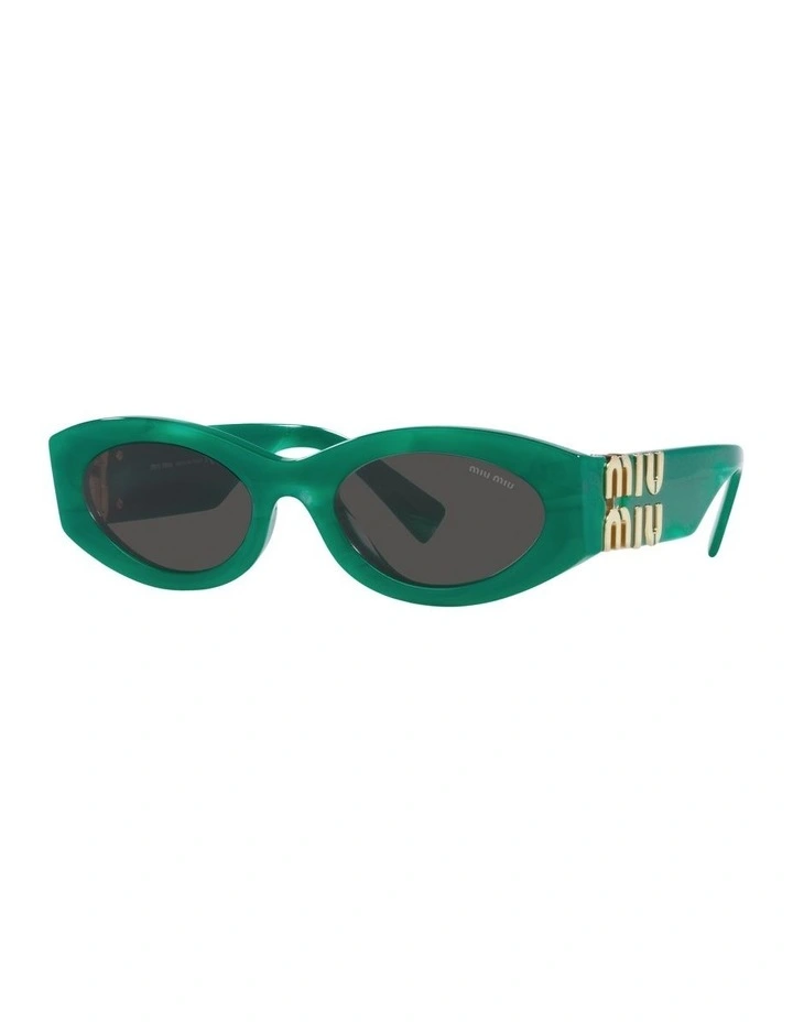 0MU 11WS Sunglasses in Green