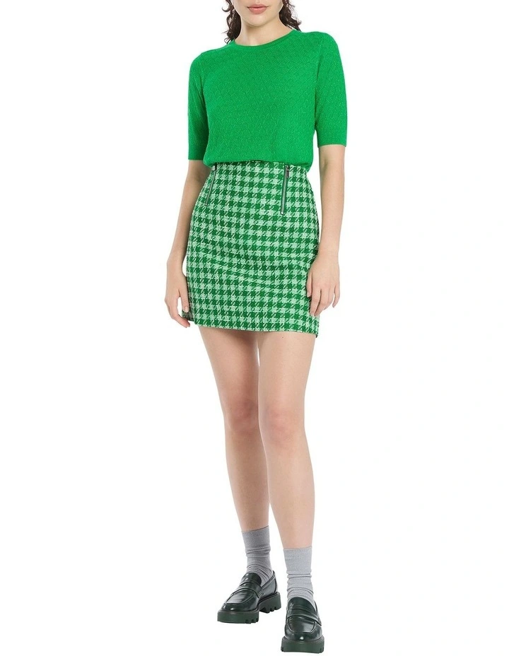 Pretty Lilly Things Skirt in Green Multi