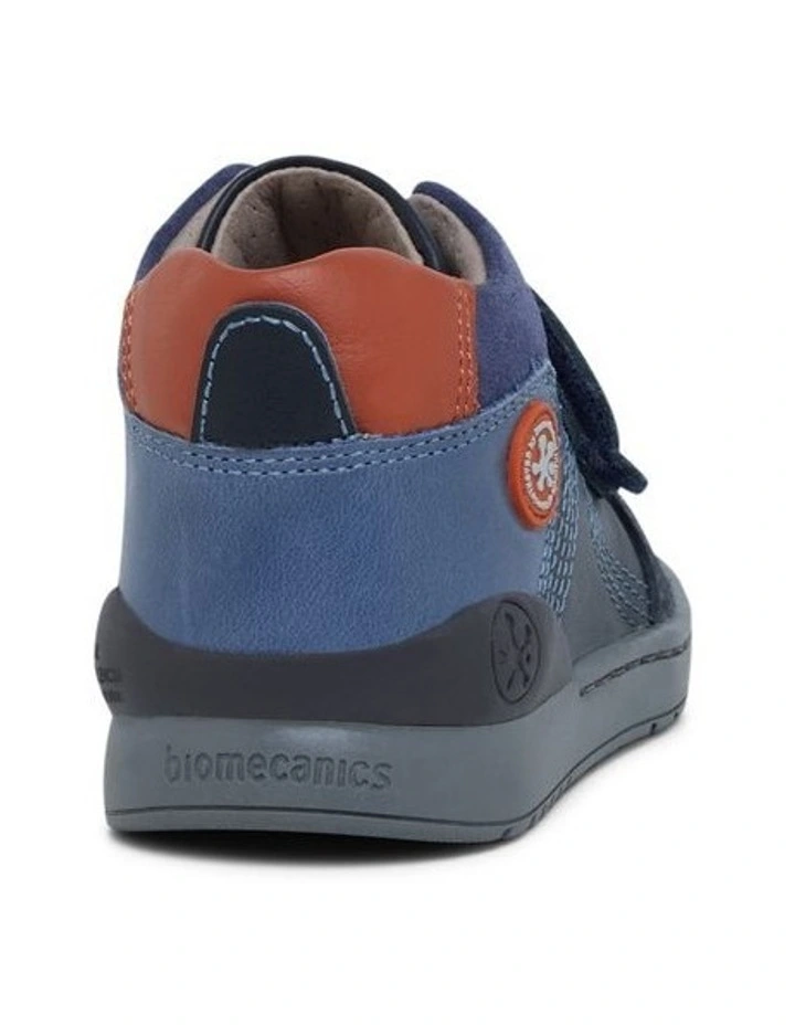 Botin Self-Fastening Boots in Navy