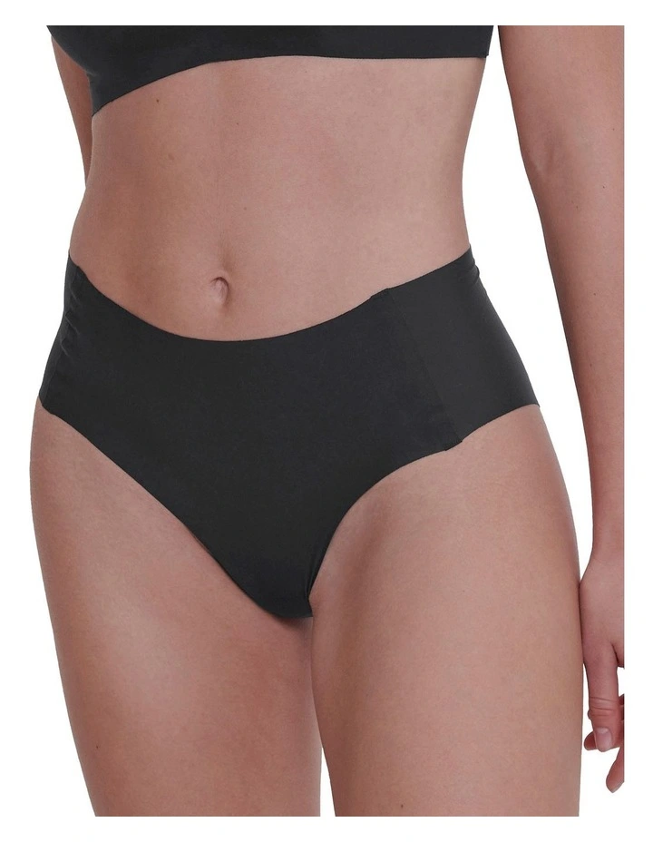 Zero Feel 2.0 High Waist Brief in Black