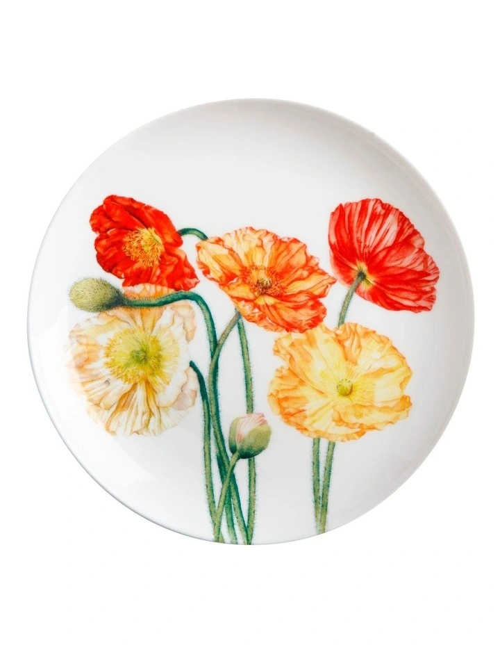 Katherine Castle Floriade Plate 20cm Poppy Gift Boxed