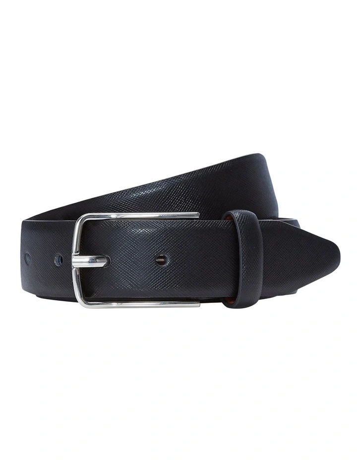 Kleid Textured Prong Belt