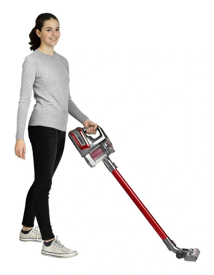 2-in-1 conversion Cordless Stick Vacuum Cleaner in Red