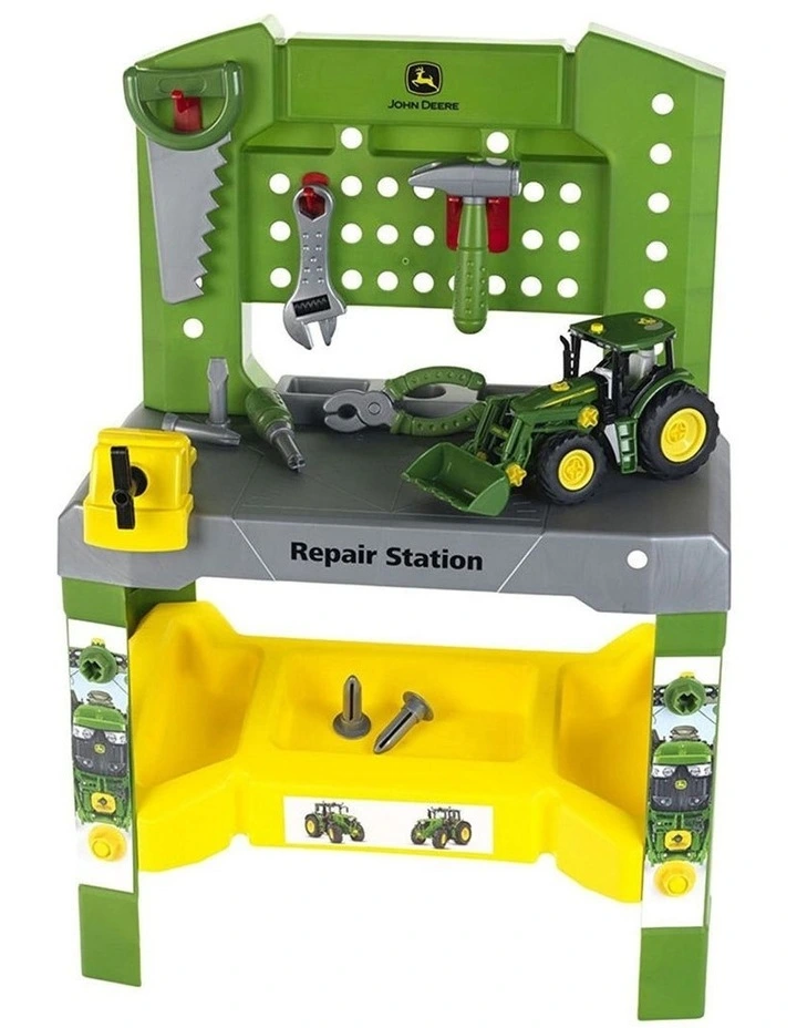 Tool Workshop Repair Station w/ Tractor Toy/Game/Fun Kids 75piece