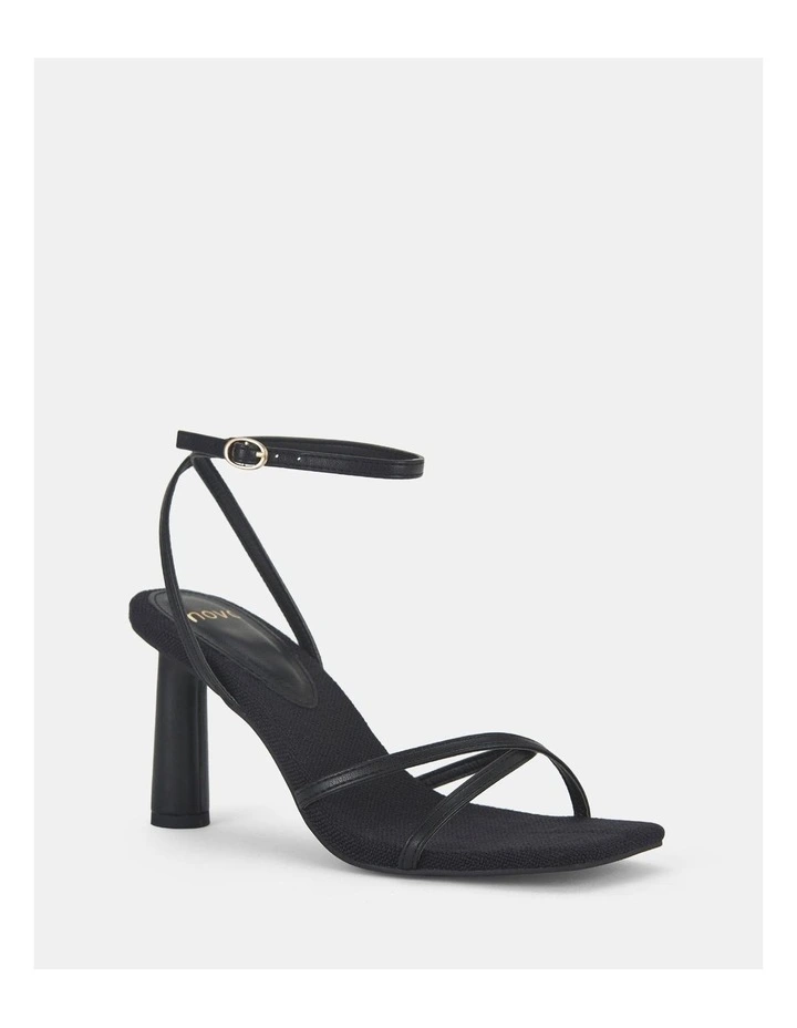 Laramie Strappy Heels in Black