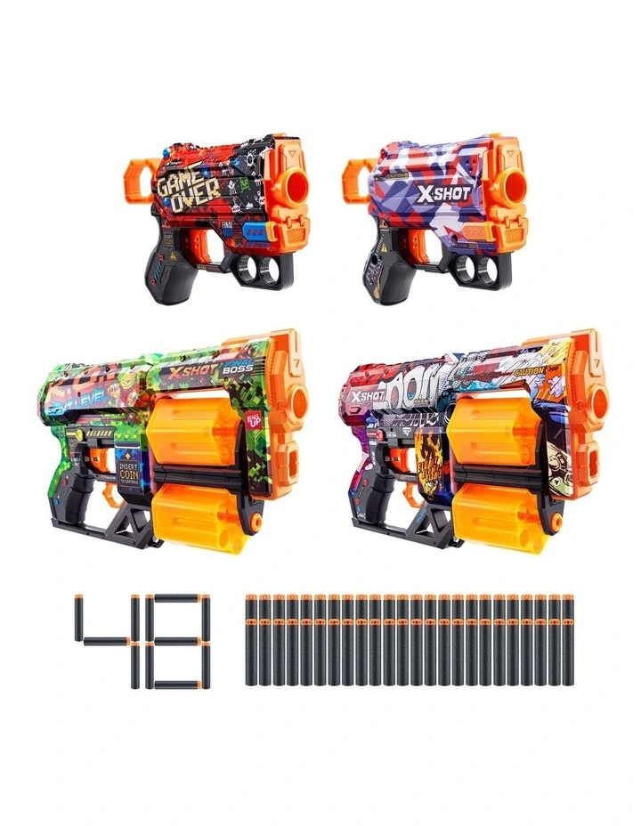 Double Dread Double Menace Dart Blaster Combo Pack (48 Darts)
