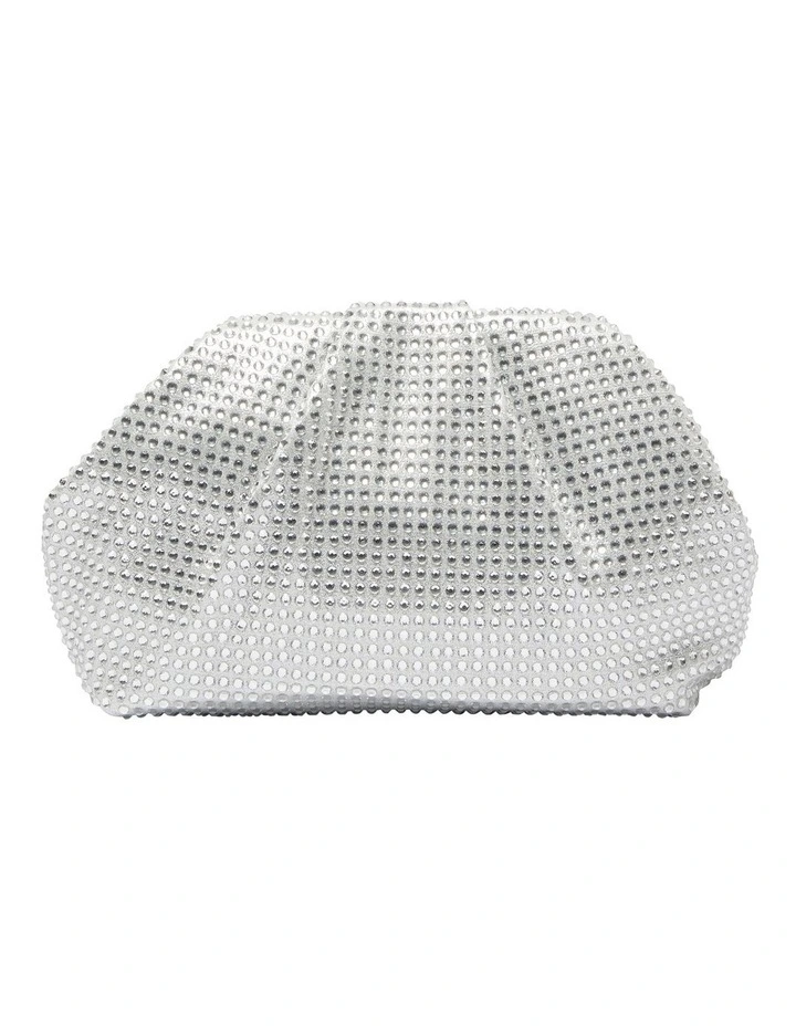 Indulge Bag in True Silver Crystal
