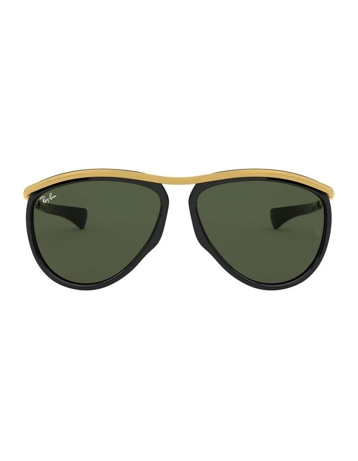Aviator Olympian Black RB2219 Sunglasses