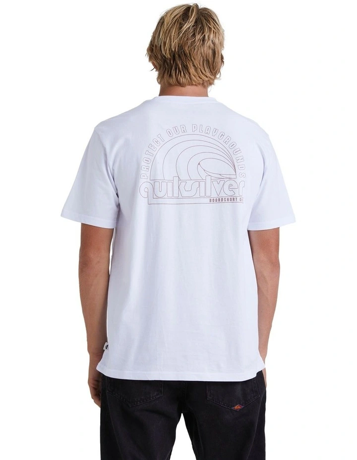 Decal T-shirt in White