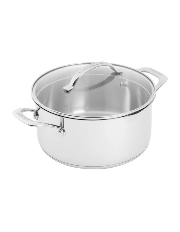 Dutch Oven 24cm/4.8L in Silver