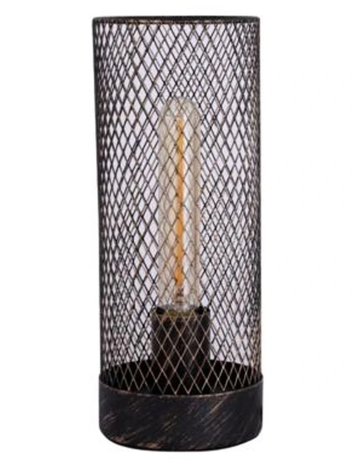 Clara Touch Table Lamp Black LED Globe Included