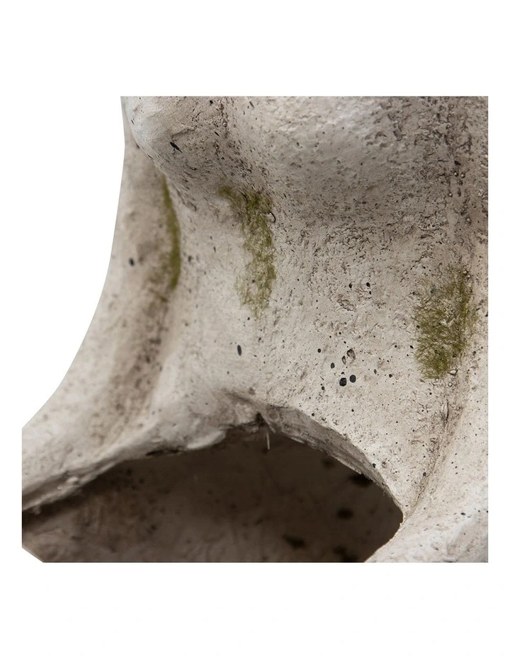 Mother & Child Planter in Stone/Green