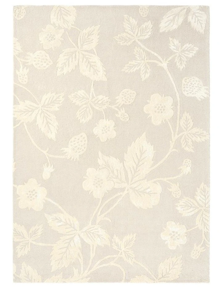 Wild Strawberry Tonal Rug 38201 in Beige