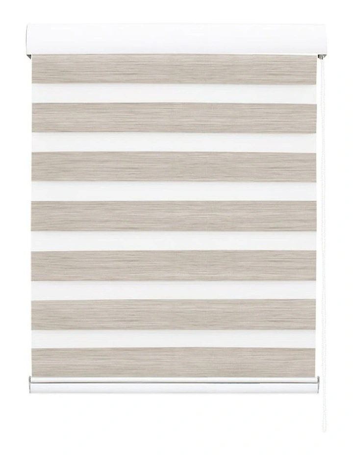 Blackout Zebra Roller Blind Curtains 120x210 in Beige