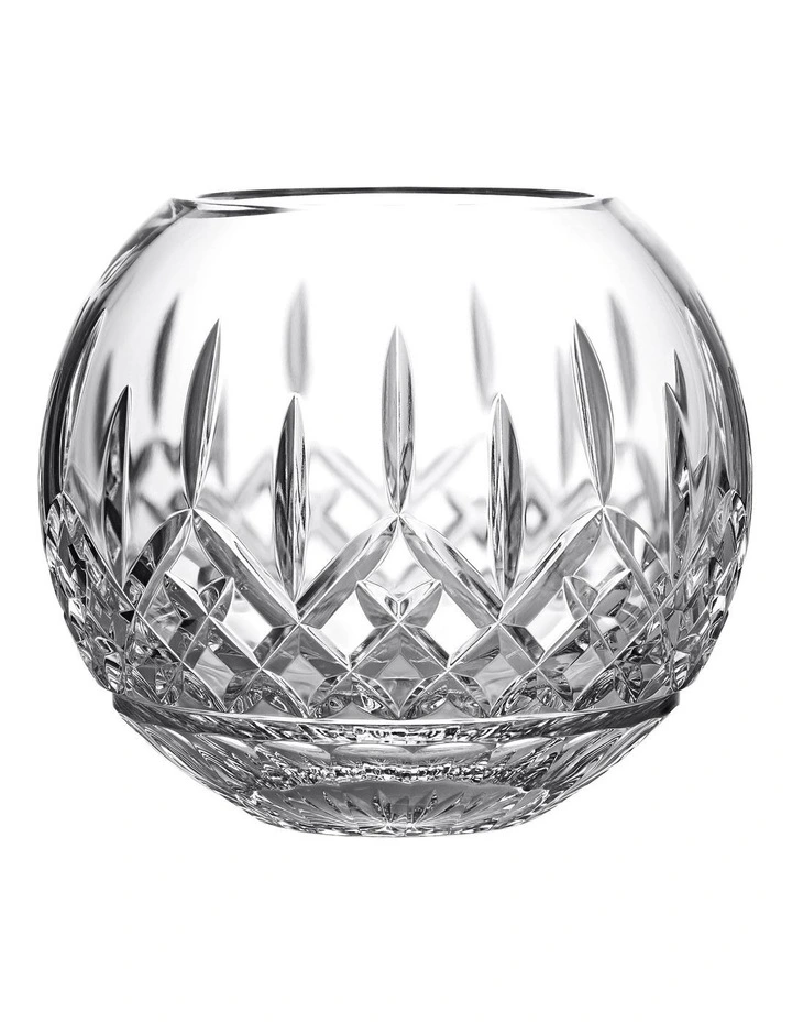Lismore Rose Bowl 20cm in Clear